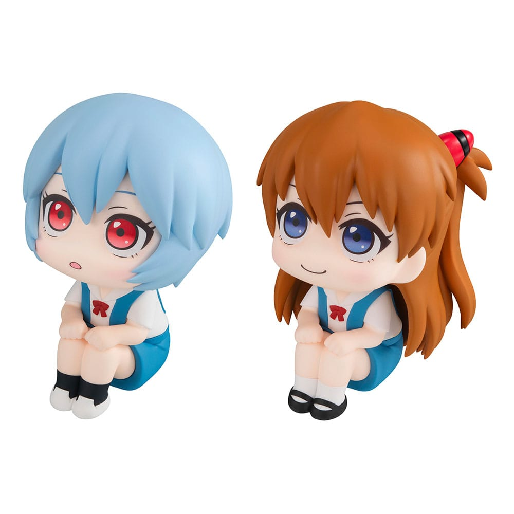 Evangelion: 3.0+1.0 Thrice Upon a Time Rei & Asuka Look Up Figure (With Gift)