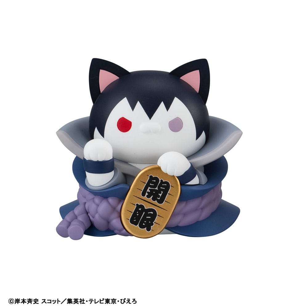 Naruto Shippuden Mega Cat Project Nyaruto! Trading Figures Fortune Cats Naruto Uzumaki & Friends Assortment (6)