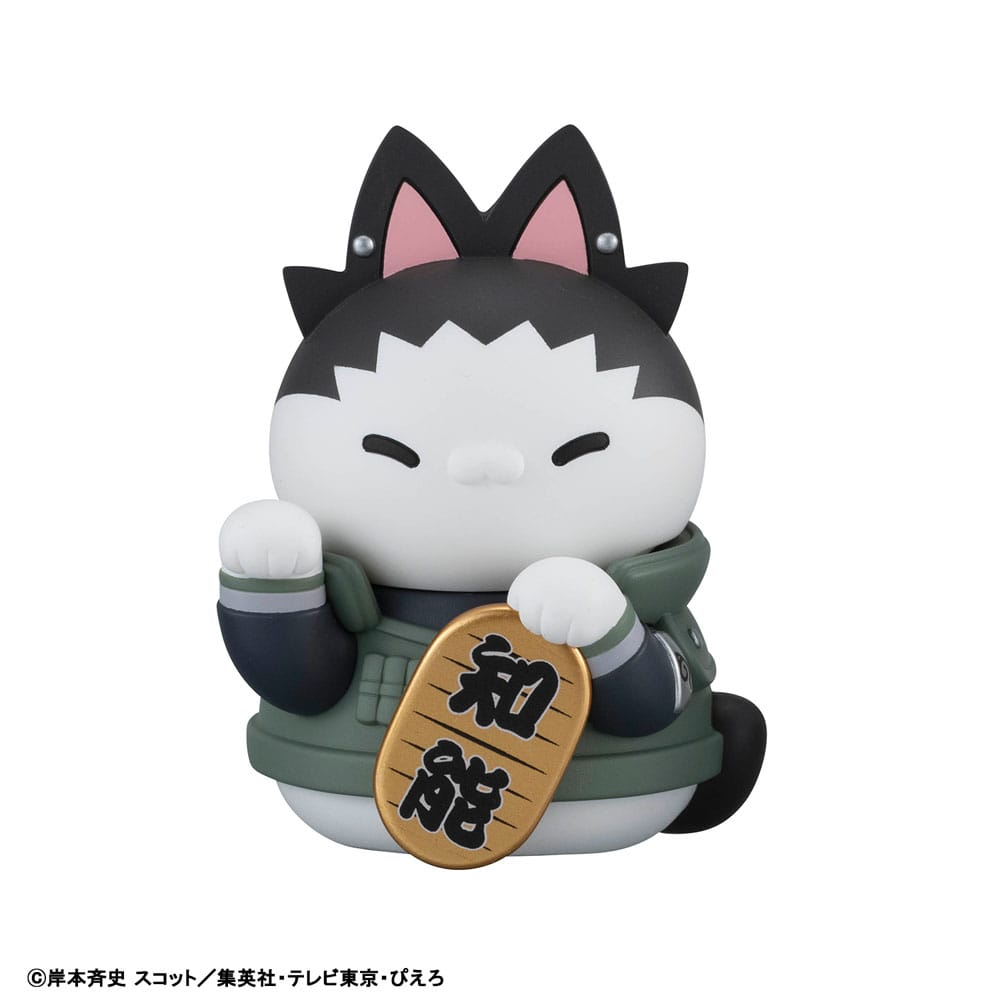 Naruto Shippuden Mega Cat Project Nyaruto! Trading Figures Fortune Cats Naruto Uzumaki & Friends Assortment (6)