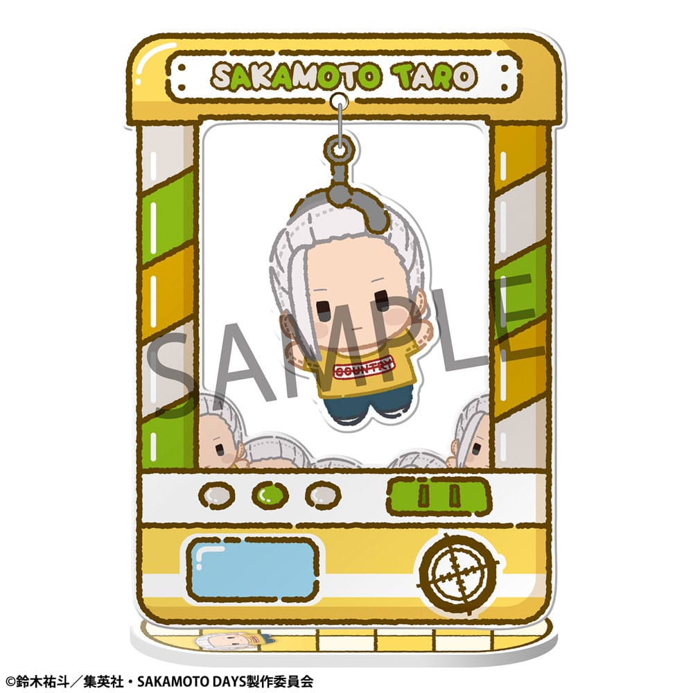 Sakamoto Days TokoToko Acrylic Stand Chara Catcher - (Complete Box)