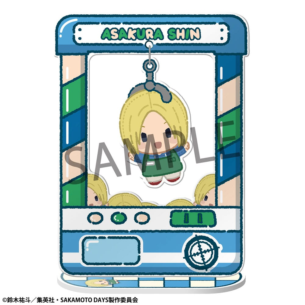 Sakamoto Days TokoToko Acrylic Stand Chara Catcher - (Complete Box)