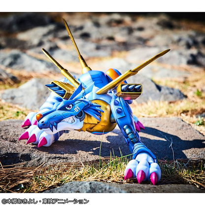 Digimon Adventure Precious G.E.M. Series Statue Metal Garurumon & Ishida Yamato