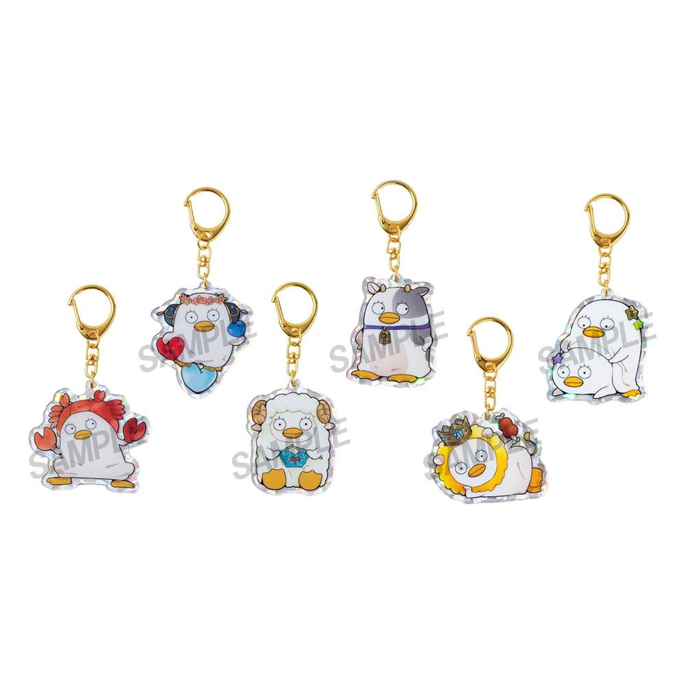 Gintama Acrylic Mascot Charms Elizabeth 12 zodiac signs spring & summer - (Complete Box)