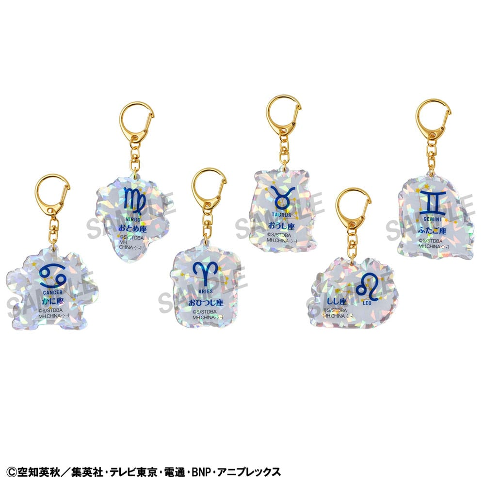 Gintama Acrylic Mascot Charms Elizabeth 12 zodiac signs spring & summer - (Complete Box)