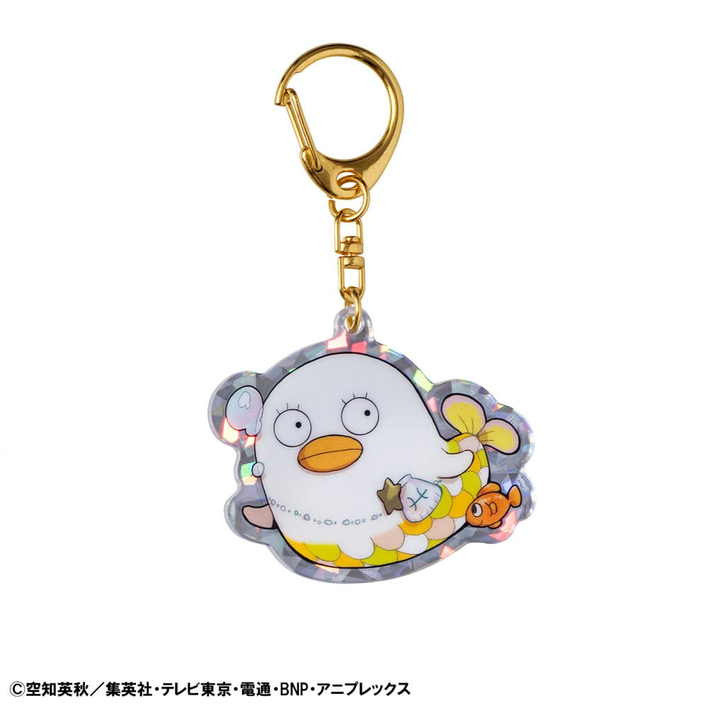 Gintama Acrylic Mascot Keychain Charms Elizabeth 12 Zodiac Signs Spring & Summer - (Complete Box)