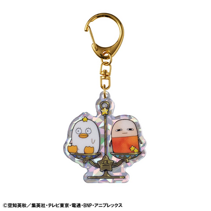 Gintama Acrylic Mascot Keychain Charms Elizabeth 12 Zodiac Signs Spring & Summer - (Complete Box)