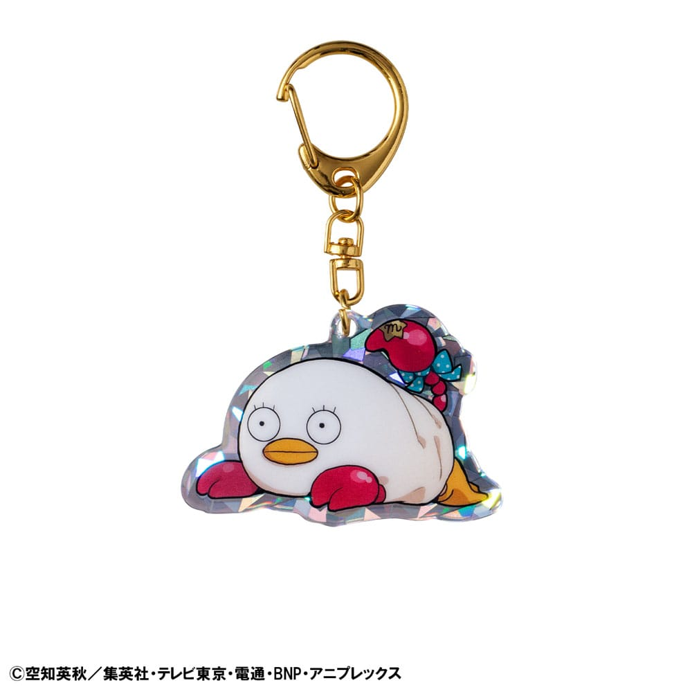 Gintama Acrylic Mascot Keychain Charms Elizabeth 12 Zodiac Signs Spring & Summer - (Complete Box)