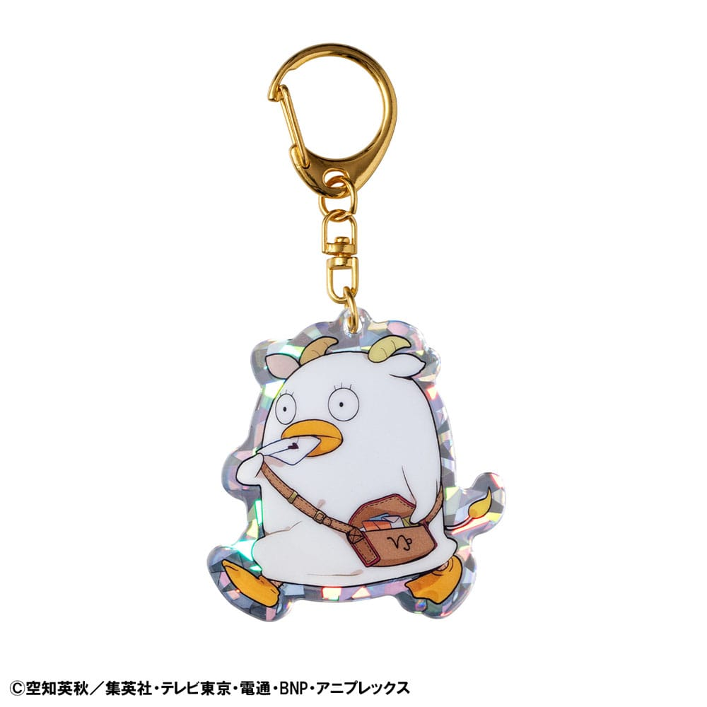 Gintama Acrylic Mascot Keychain Charms Elizabeth 12 Zodiac Signs Spring & Summer - (Complete Box)