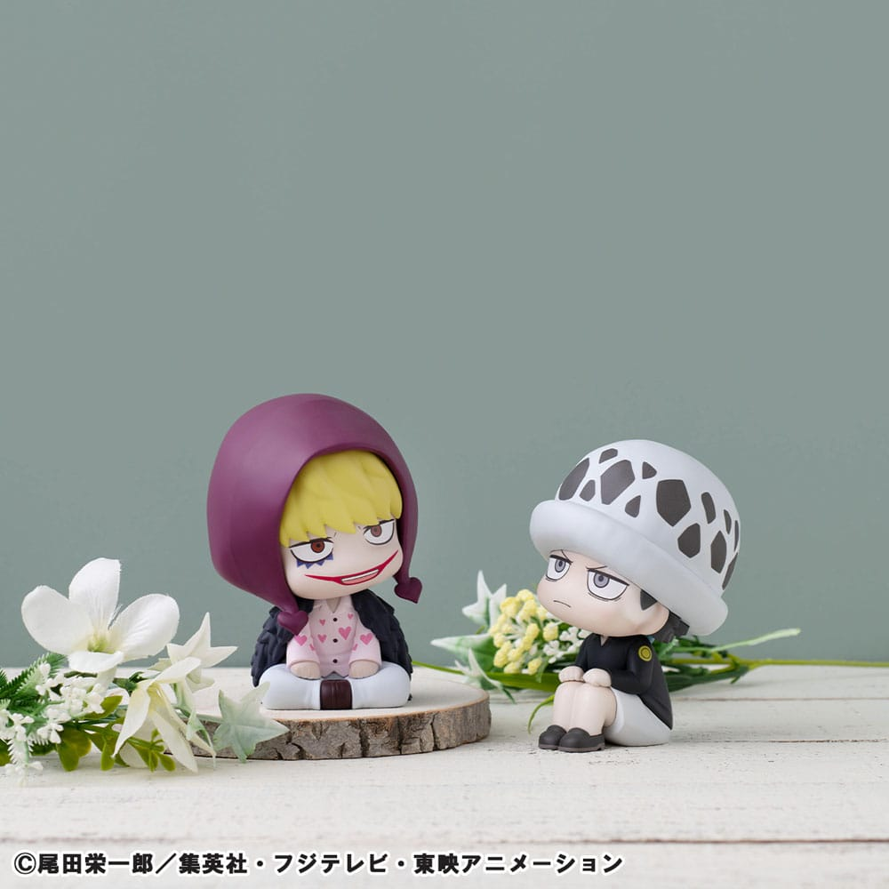 One Piece Look Up Figure Trafalgar Law Childhood Ver & Corazon (With Gift)
