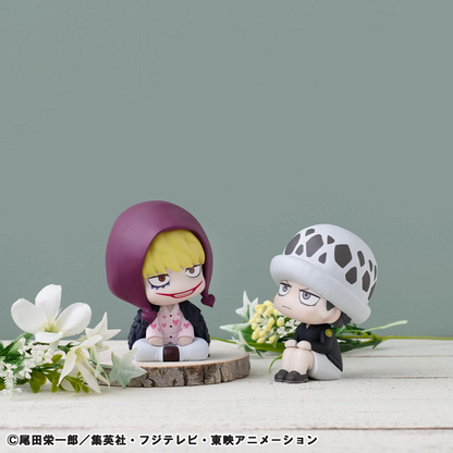 One Piece Look Up Figure Trafalgar Law Childhood Ver & Corazon (With Gift)