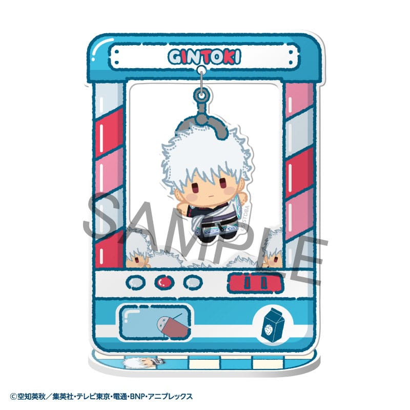 Gintama Acrylic Stand Chara Catcher - (Complete Box)