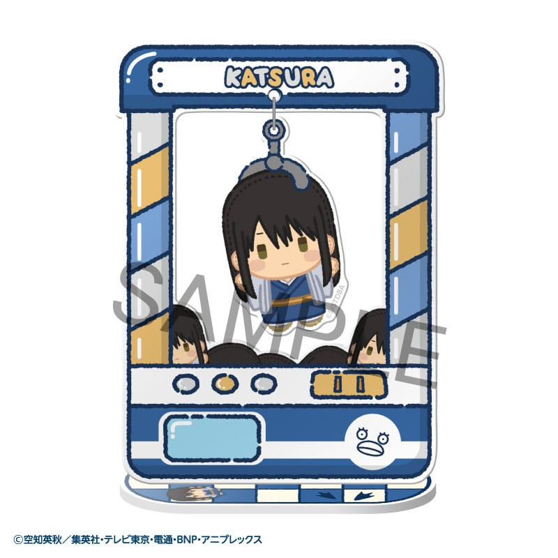 Gintama Acrylic Stand Chara Catcher - (Complete Box)