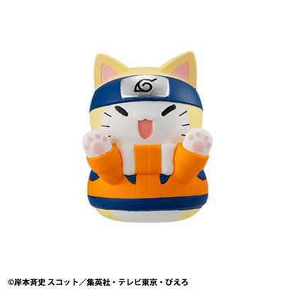 Naruto Shippuden Mega Cat Project Nyaruto! Trading Figures Come here Sasuke-kun - (Complete Box)