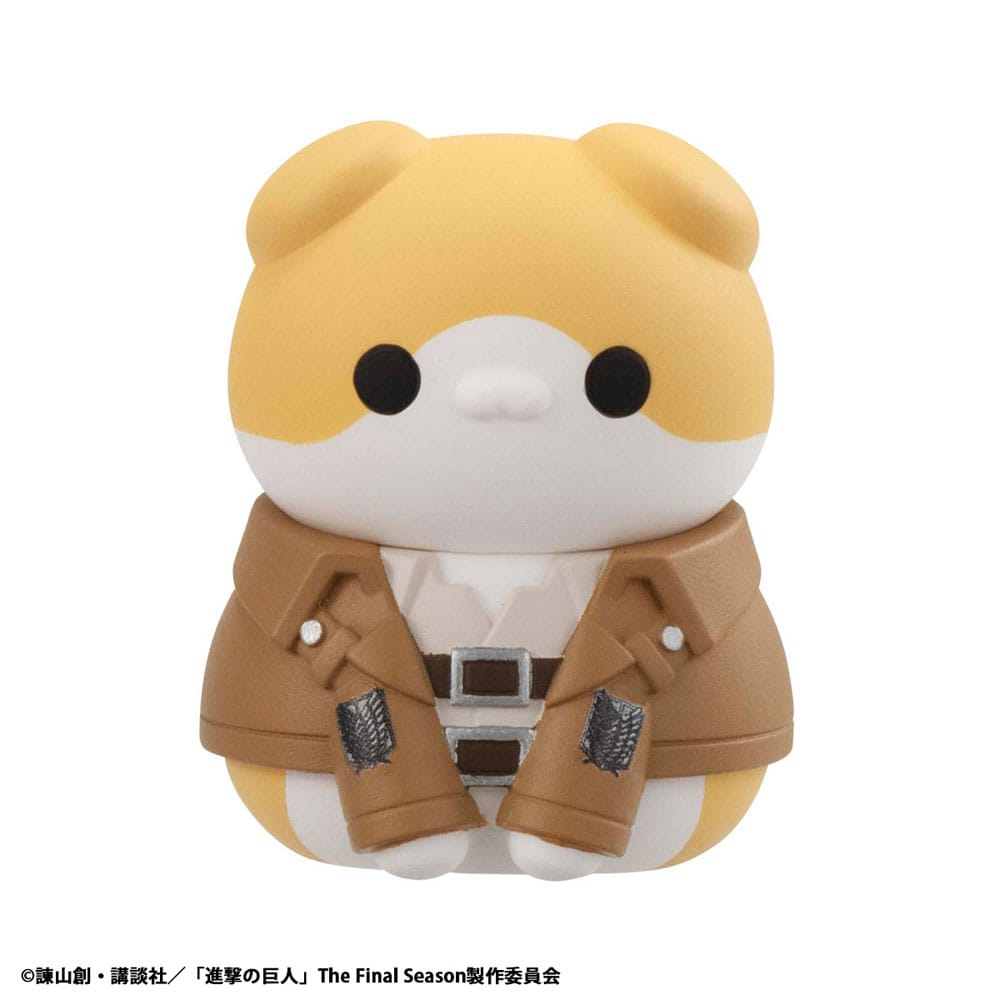 Attack on Titan Mega Cat Project Attack on Tinyan Trading Figures Gathering Scout Regiment danyan! (Complete Box)