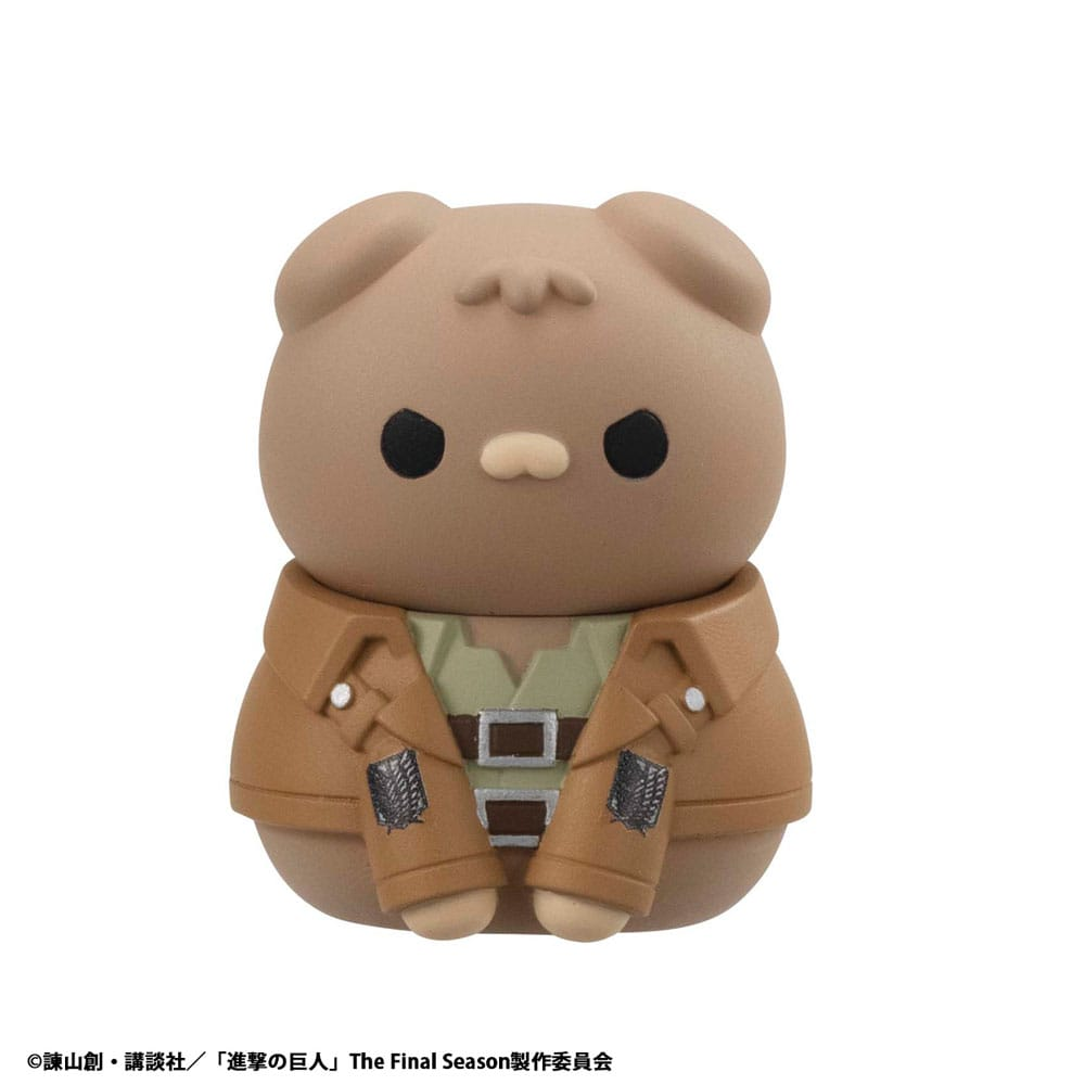 Attack on Titan Mega Cat Project Attack on Tinyan Trading Figures Gathering Scout Regiment danyan! (Complete Box)