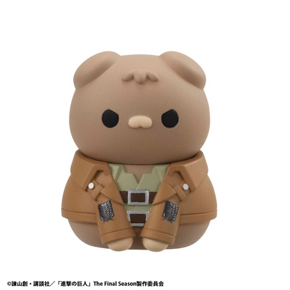 Attack on Titan Mega Cat Project Attack on Tinyan Trading Figures Gathering Scout Regiment danyan! (Complete Box)