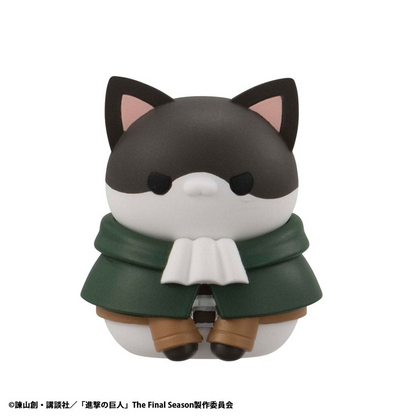 Attack on Titan Mega Cat Project Attack on Tinyan Trading Figures Gathering Scout Regiment danyan! (Complete Box)
