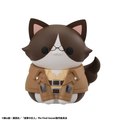Attack on Titan Mega Cat Project Attack on Tinyan Trading Figures Gathering Scout Regiment danyan! (Complete Box)