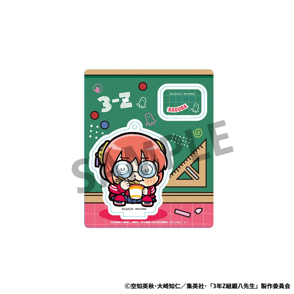 Gintama Acrylic Stand 3-Z Ginpachi Sensei x Okawabukubu the Youth - (Complete Box)