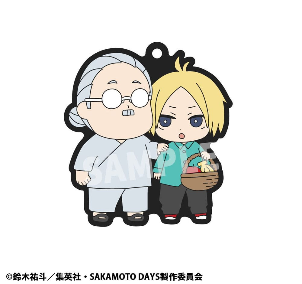 Sakamoto Days Rubber Mascot Buddycolle Rubber Charms Vol. 2 - (Complete Box)