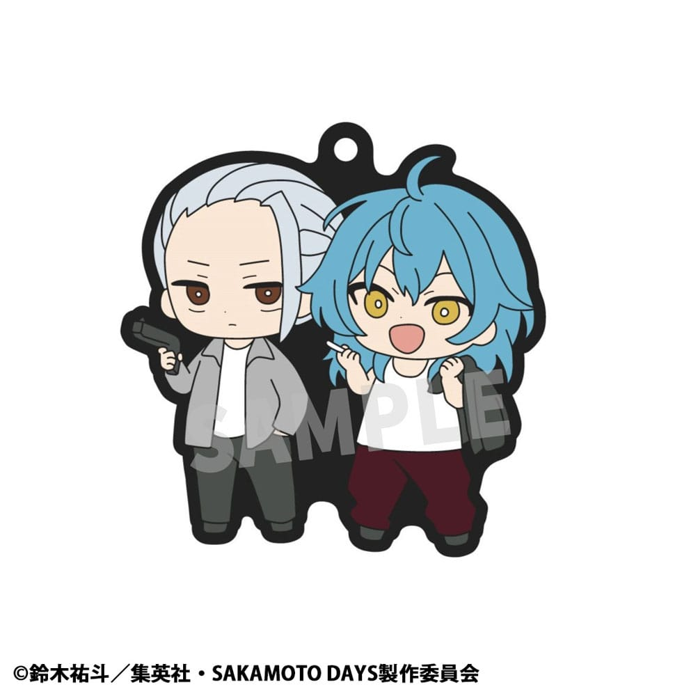 Sakamoto Days Rubber Mascot Buddycolle Rubber Charms Vol. 2 - (Complete Box)