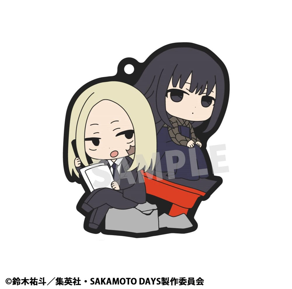 Sakamoto Days Rubber Mascot Buddycolle Rubber Charms Vol. 2 - (Complete Box)