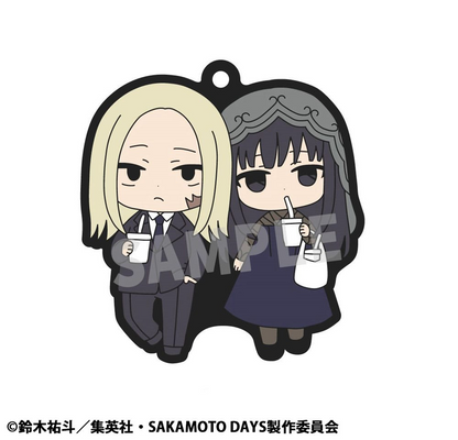 Sakamoto Days Rubber Mascot Buddycolle Rubber Charms Vol. 2 - (Complete Box)