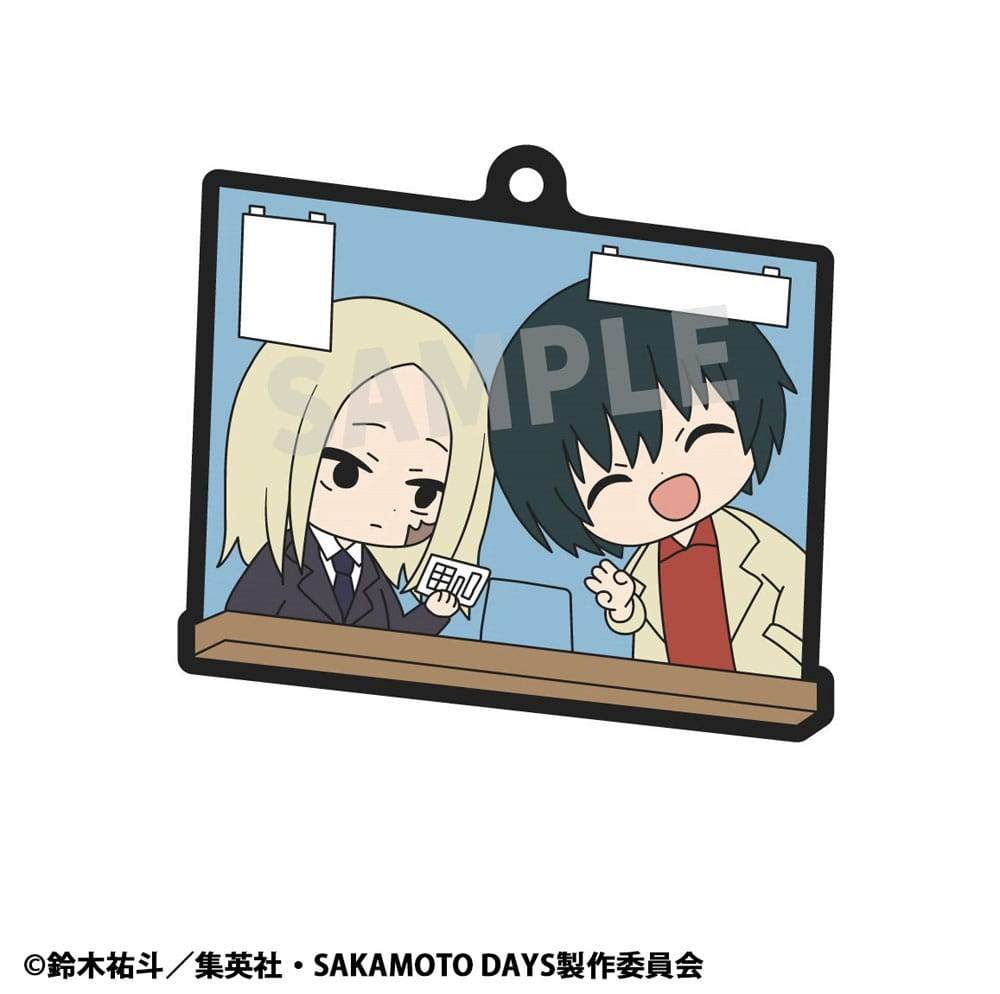 Sakamoto Days Rubber Mascot Buddycolle Rubber Charms Vol. 2 - (Complete Box)