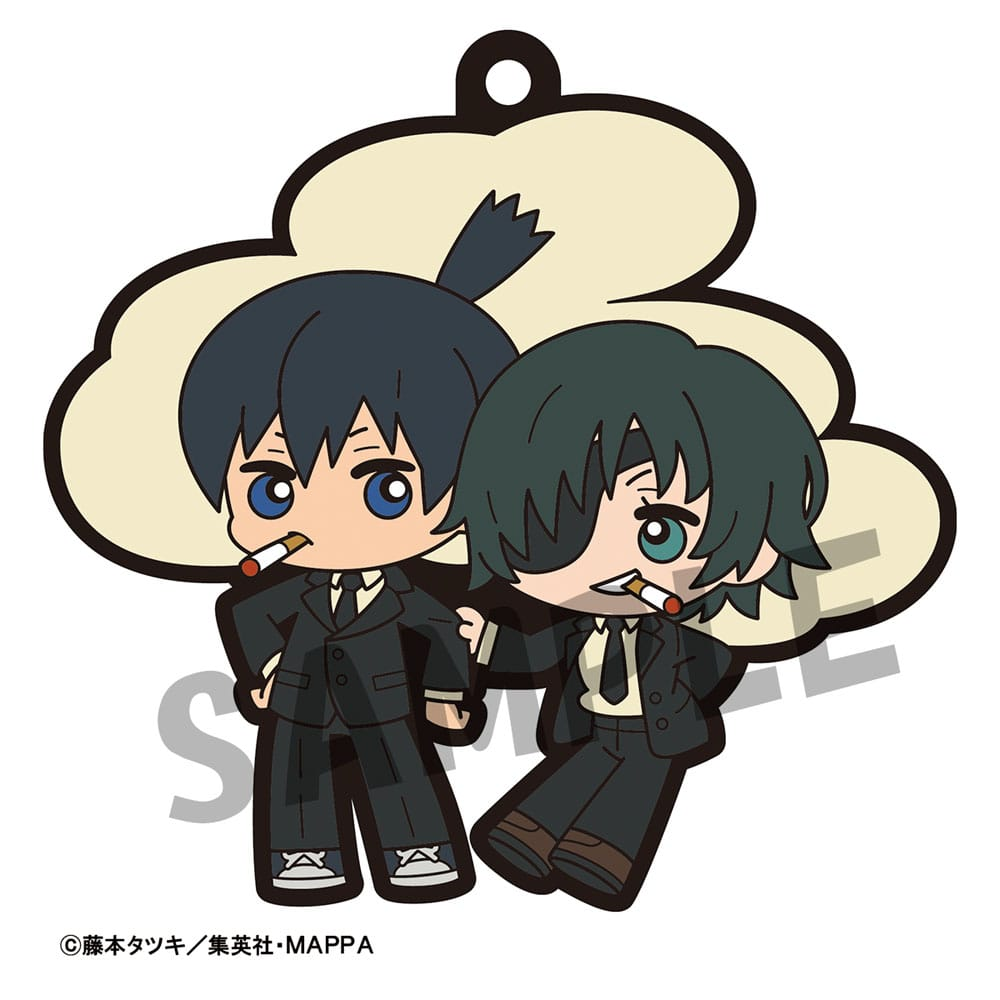 Chainsaw Man Rubber Mascot Buddycolle Rubber Charms - (Complete Box)