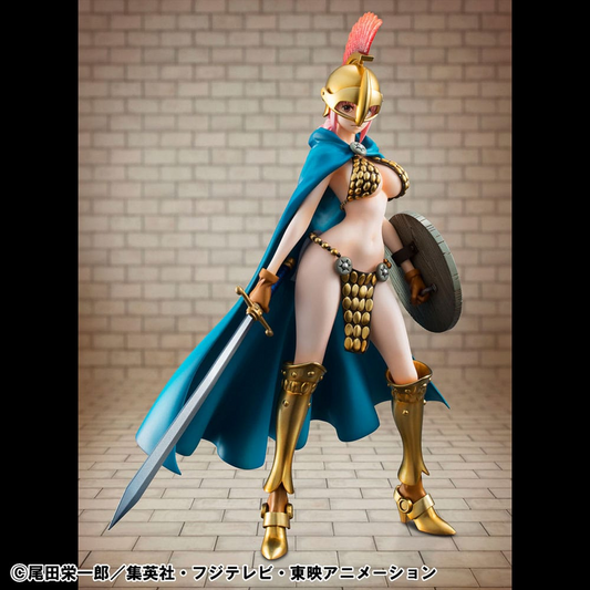 One Piece Portrait Of Pirates Statue Gladiator Rebecca Sailing Again Super Limited Reprint Ver
