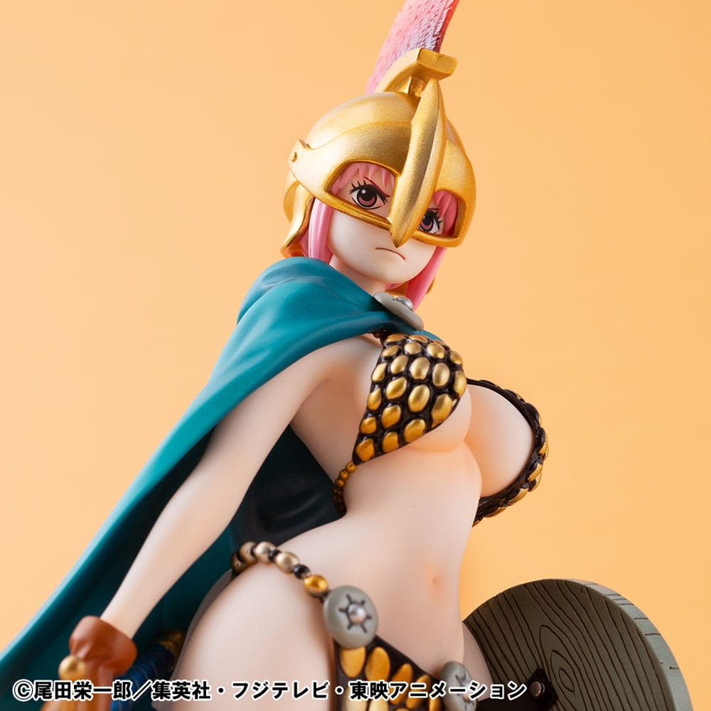 One Piece Portrait Of Pirates Statue Gladiator Rebecca Sailing Again Super Limited Reprint Ver