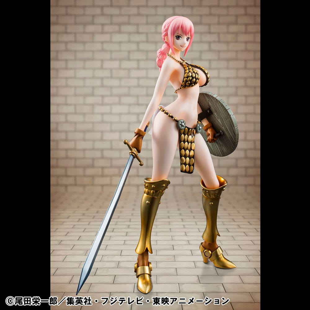 One Piece Portrait Of Pirates Statue Gladiator Rebecca Sailing Again Super Limited Reprint Ver