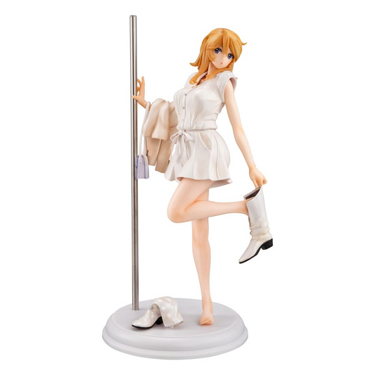 Space Battleship Yamato 2202 1/8 Scale Statue Yuki Mori Private Private Outfit Re.