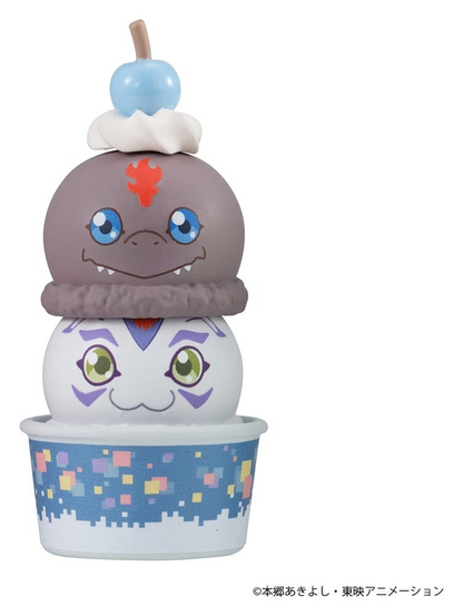 Digimon Adventure Blind Box Tsumichen Stack Up & Change Series (With Gift)- (COMPLETE BOX)