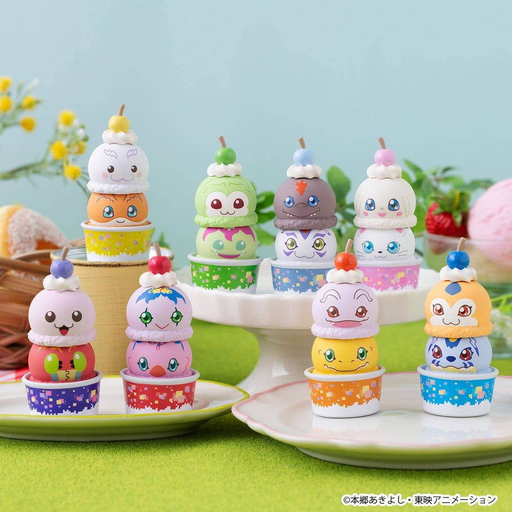 Digimon Adventure Blind Box Tsumichen Stack Up & Change Series - (COMPLETE BOX)