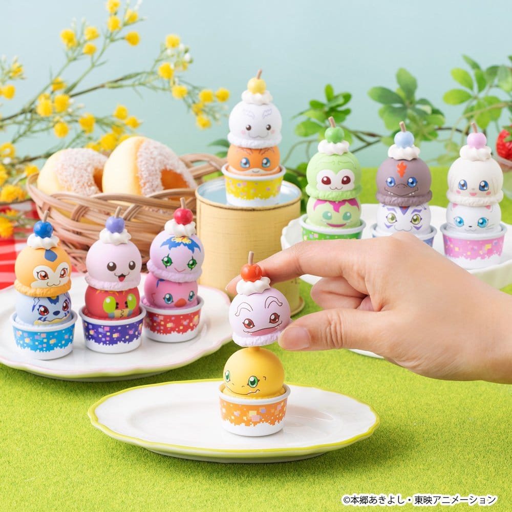 Digimon Adventure Blind Box Tsumichen Stack Up & Change Series (With Gift)- (COMPLETE BOX)