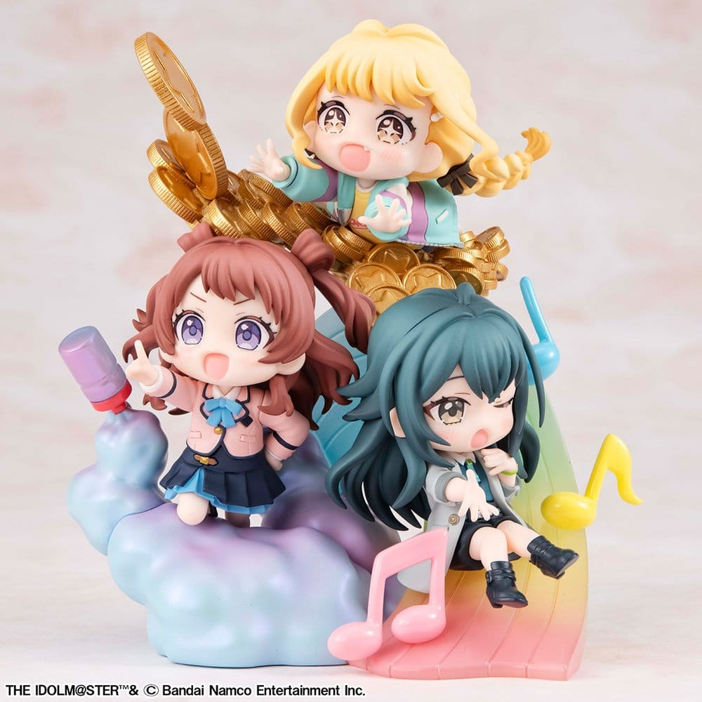 The Idolmaster Gakuen FigUnity Statue Re;IRIS (With Gift)