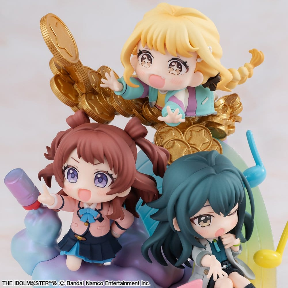 The Idolmaster Gakuen FigUnity Statue Re;IRIS