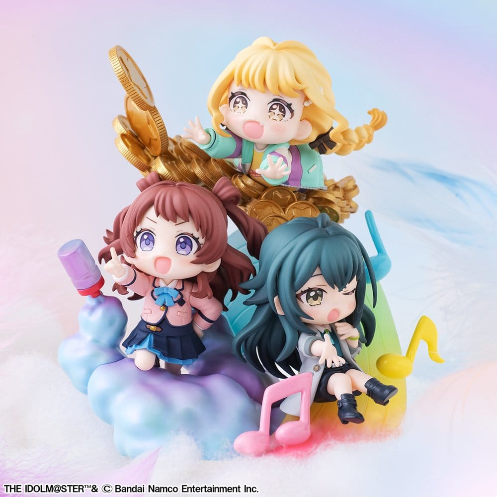 The Idolmaster Gakuen FigUnity Statue Re;IRIS