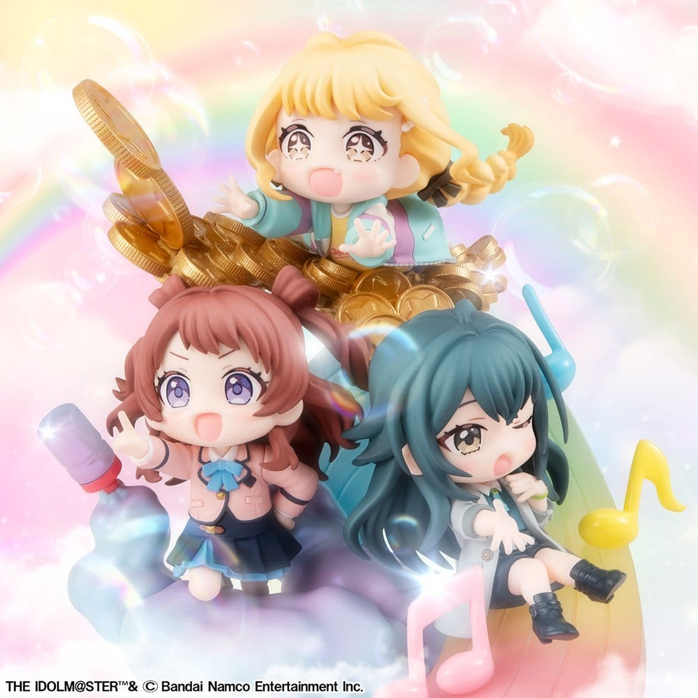 The Idolmaster Gakuen FigUnity Statue Re;IRIS (With Gift)