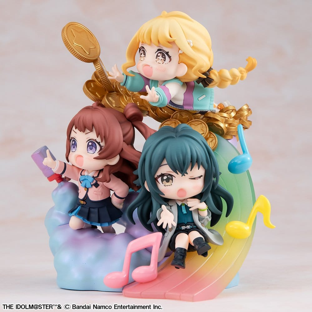 The Idolmaster Gakuen FigUnity Statue Re;IRIS
