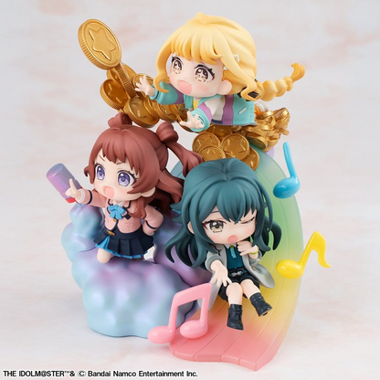 The Idolmaster Gakuen FigUnity Statue Re;IRIS