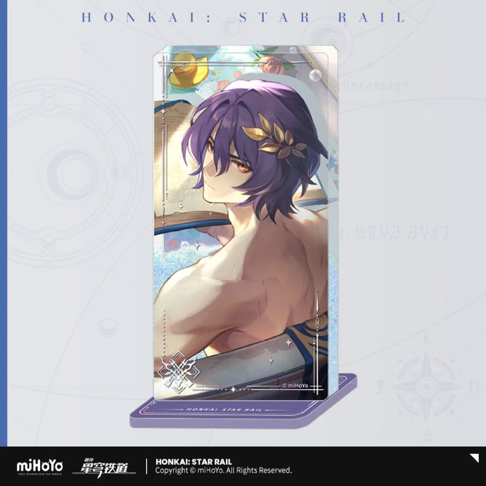 Honkai: Star Rail Light Cone Acrylic Ornament with Glitter: Dr. Ratio Baptism of Pure Thought