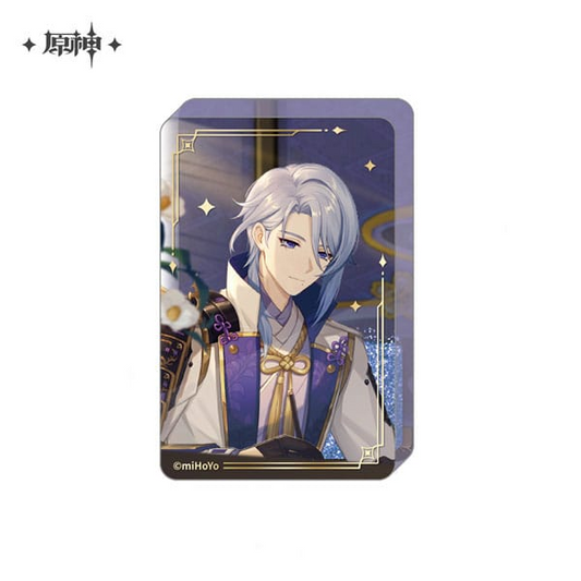 Genshin Impact Acrylic Stand With Glitter Ayato