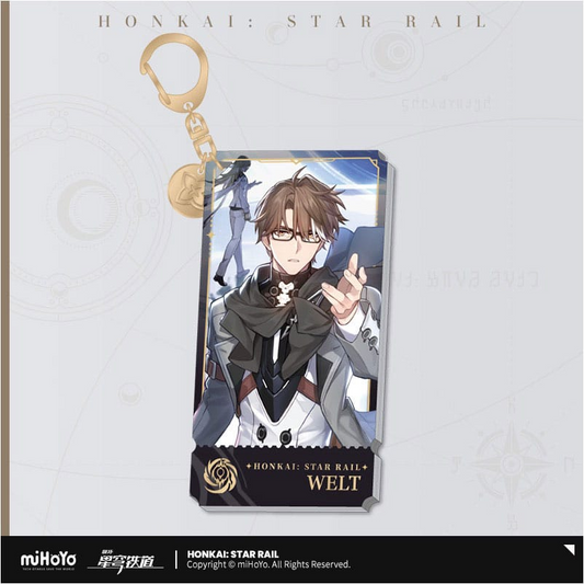 Honkai Star Rail Acrylic Keychain Welt