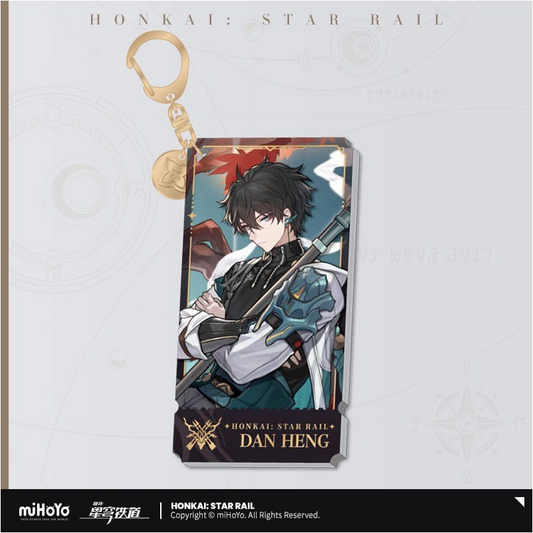 Honkai Star Rail Acrylic Keychain Dan Heng