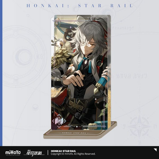 Honkai Star Rail Light Cone Acrylic Stand With Glitter: Jing Yuan Before Dawn