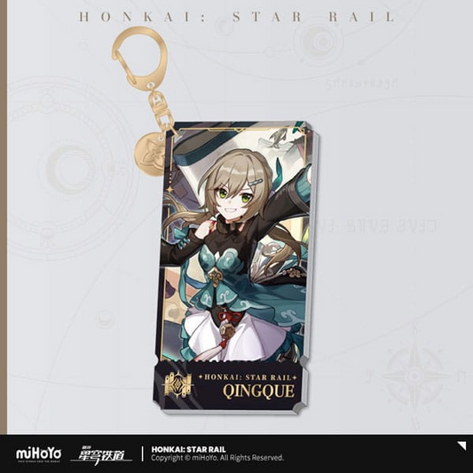 Honkai Star Rail Acrylic Keychain Qingque