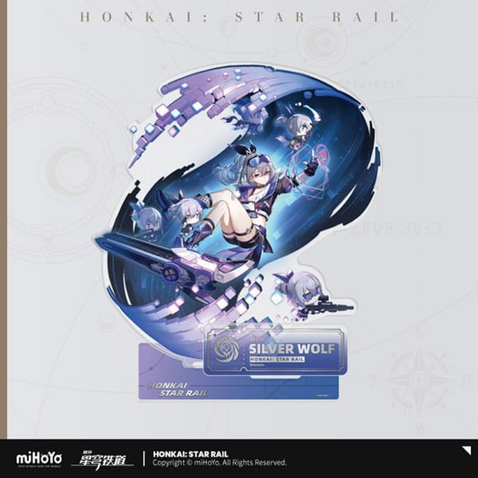 Honkai Star Rail Acrylic Stand Silver Wolf