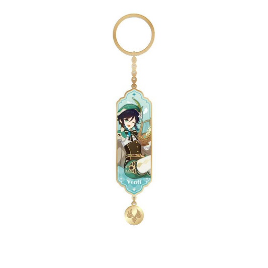 Genshin Impact Metal Keychain Venti